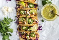 Honey Balsamic Glazed Beer Shrimp Tacos