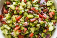 Zesty Cucumber Salsa