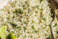 Zesty Cilantro-Lime Cauliflower Rice