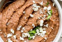 Velvety Frijoles