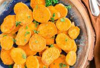 Golden Roasted Sweet Potato Medallions