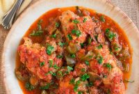 Speedy Instant Pot Chicken Cacciatore