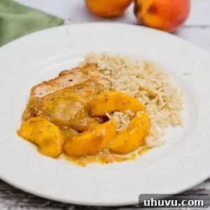 Rosemary Peach Pork Tenderloin