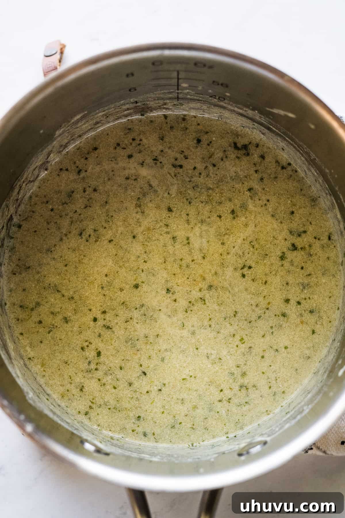 Creamy Tomatillo Enchiladas 5 A green salsa verde cream sauce made with Mexican crema.