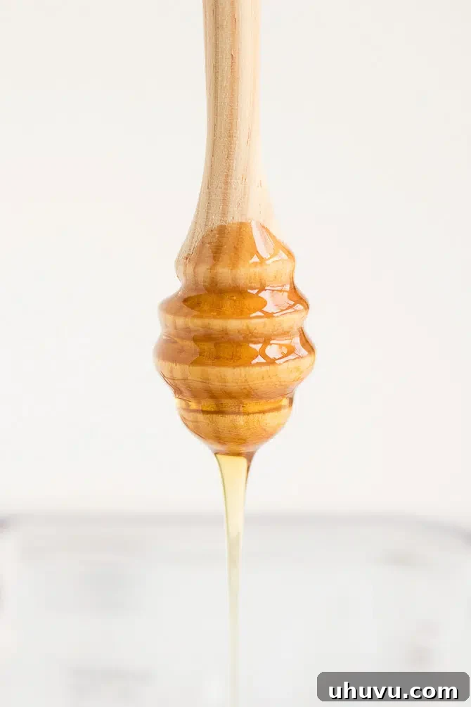 Golden honey, a natural sweetener