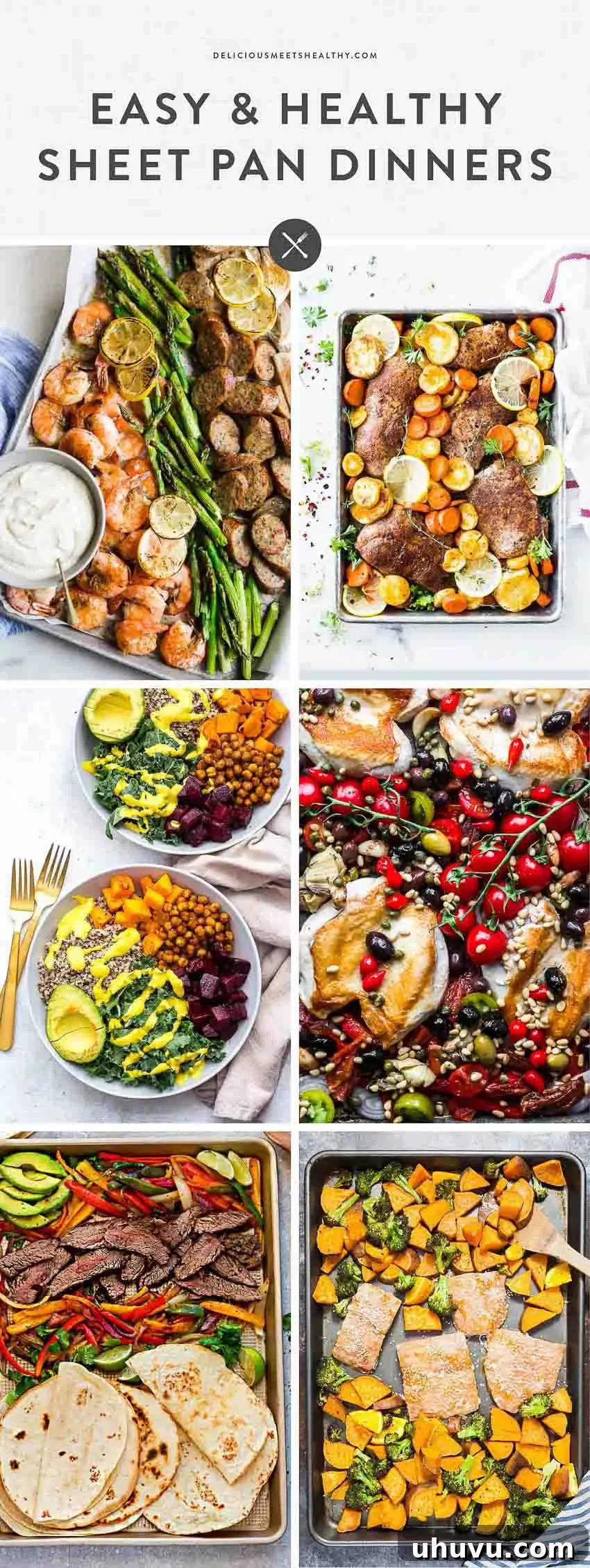 Effortless Eats: Healthy Sheet Pan Dinners 2 sheet pan dinners recipes