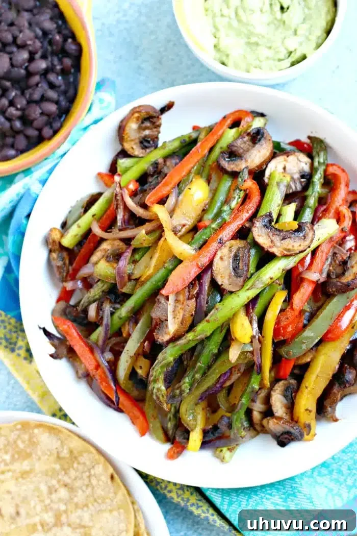 Effortless Eats: Healthy Sheet Pan Dinners 26 A Vegan Fajitas Sheet Pan Dinner, colorful and festive