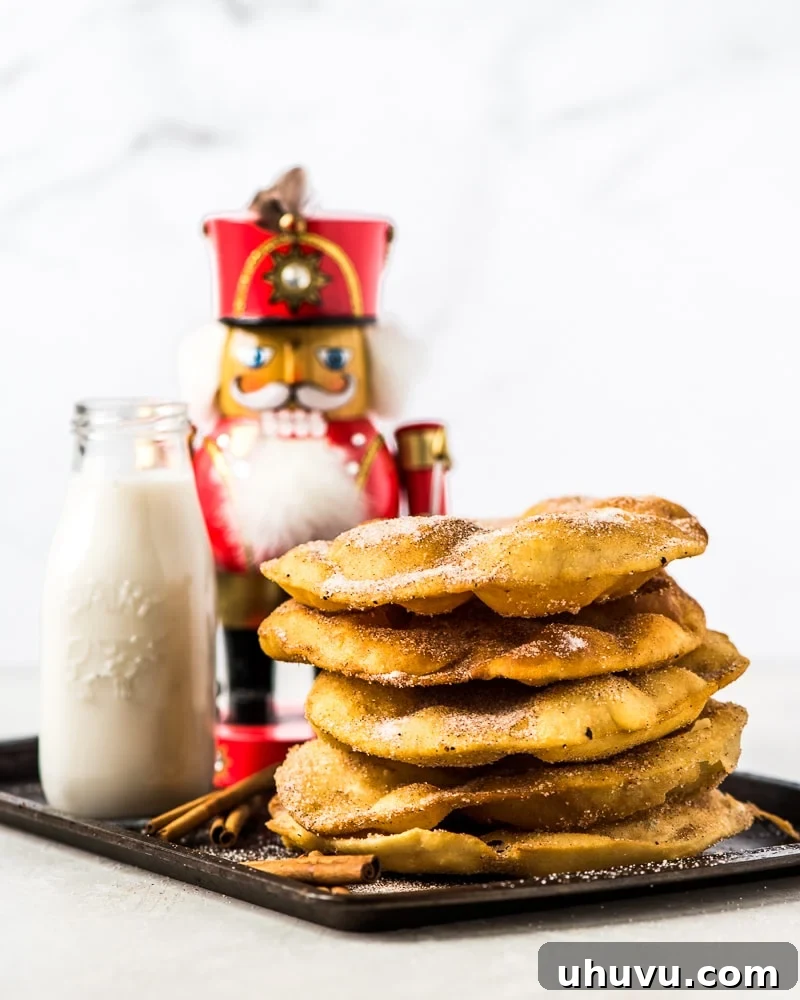 Crispy Cinnamon Sugar Buñuelos 7 Freshly fried Mexican Buñuelos with cinnamon sugar