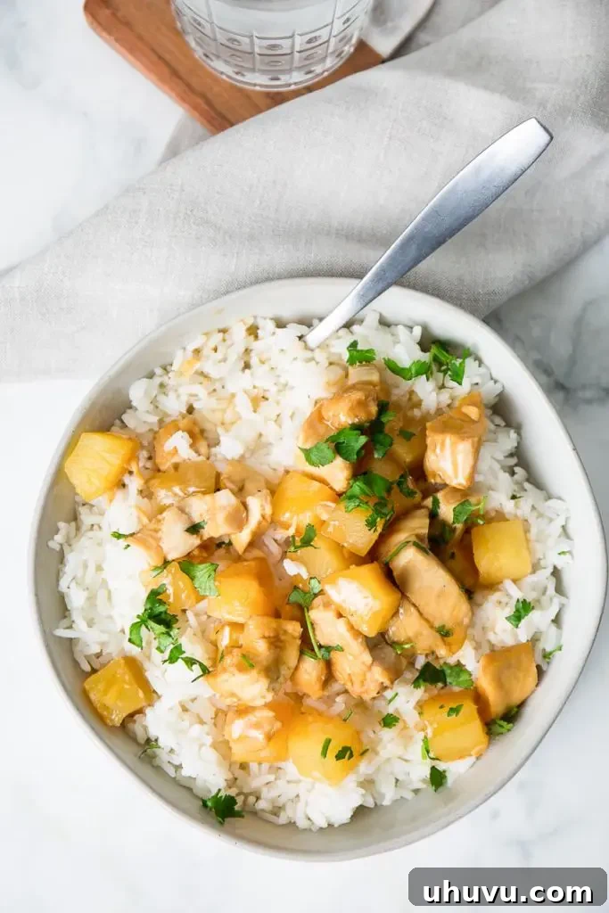 hawaiian chicken recipe - easy dinner