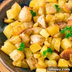 garlic roasted potatoes
