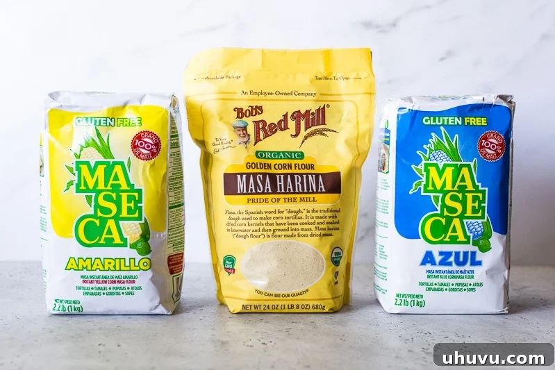 Demystifying Masa Harina 2 Bags of masa harina stacked on a counter, ready for use in traditional Mexican cooking.