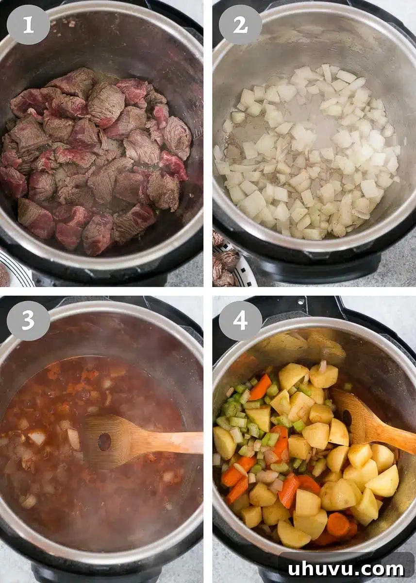 Ultimate Instant Pot Beef Stew 6 how to make beef stew in pressure cooker