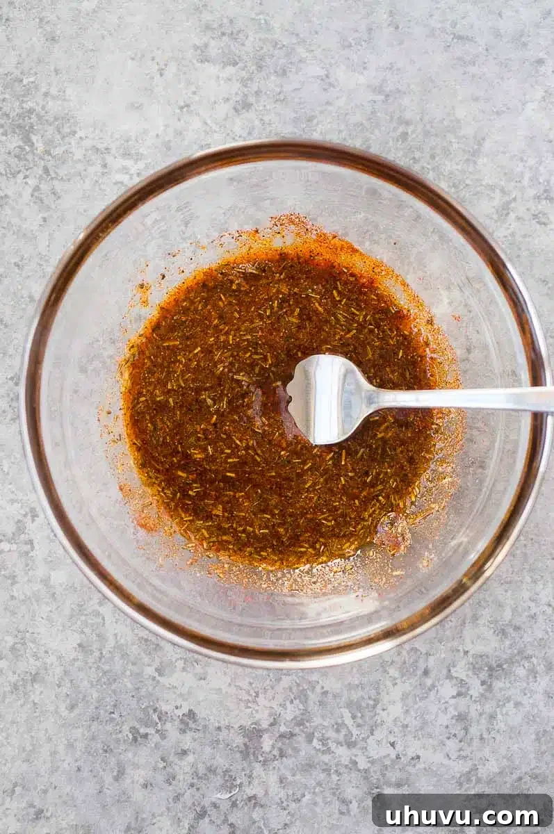 mix spice rub ingredients
