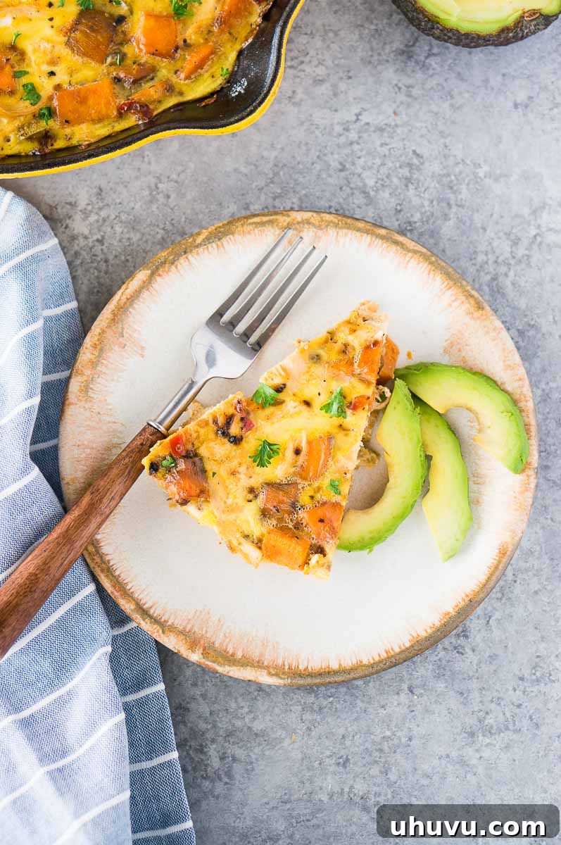leftover turkey and egg breakfast on a plate