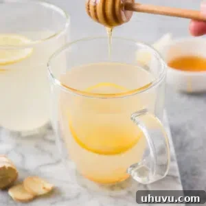 ginger tea with lemons