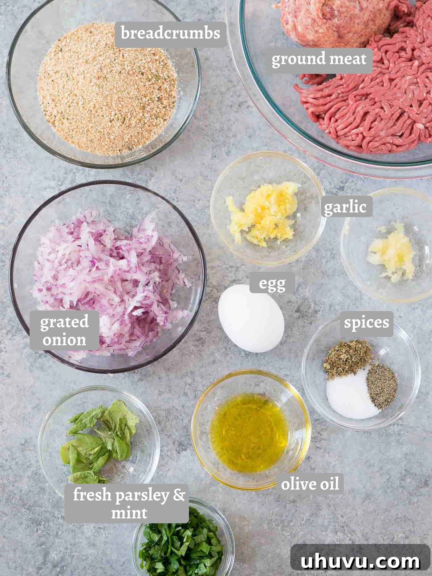 Classic Greek Keftedes 4 ingredients for greek meatballs