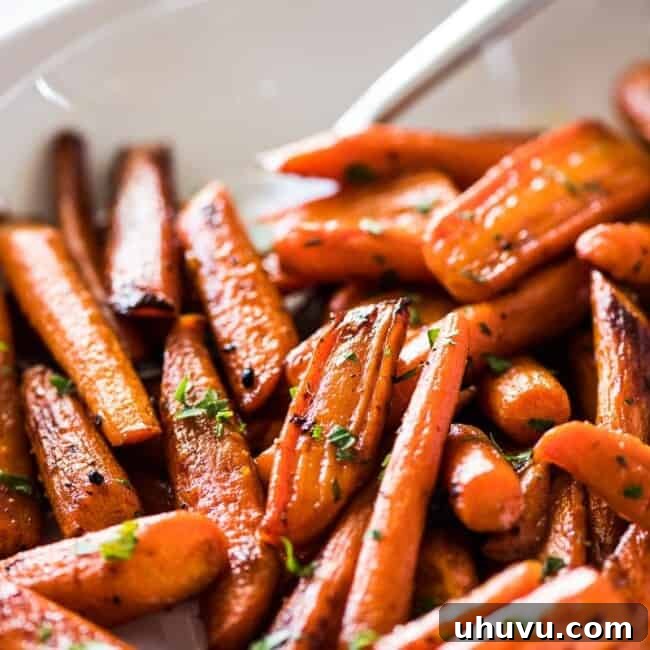 Glazed Maple Cinnamon Carrots 7 Oven Roasted Carrots with Maple Cinnamon