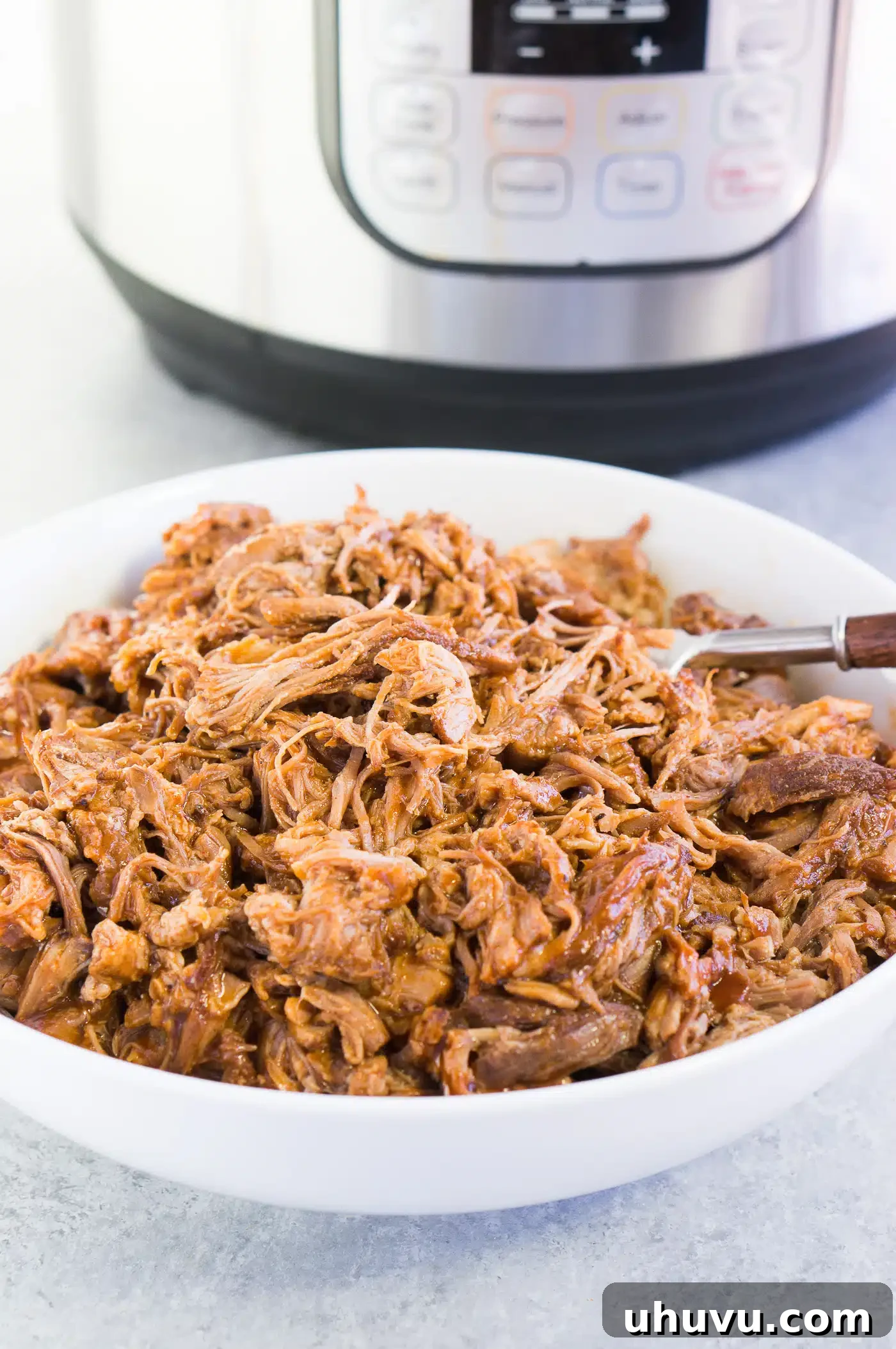 Effortless Instant Pot Pulled Pork 6 homemade pressure cooker pulled pork