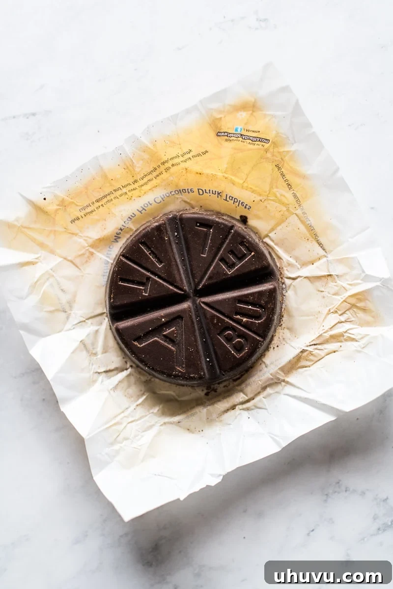 Mexican Chocolate Unveiled: Decoding Its Distinctive Flavor and Culinary Potential 4 A disc of Abuelita Mexican chocolate
