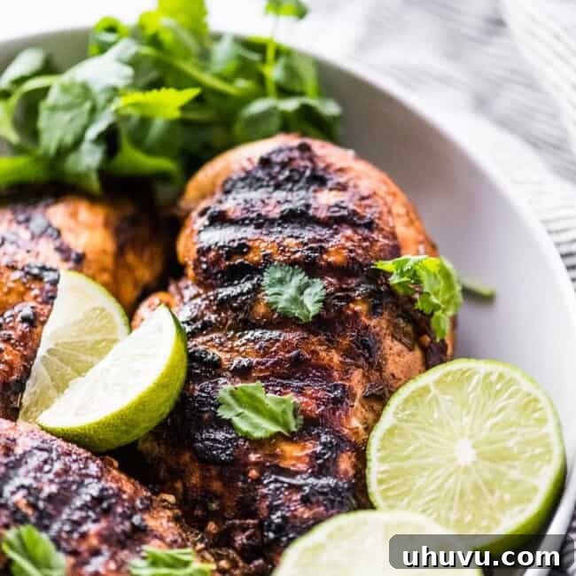 Mexican chicken marinade grilled chicken