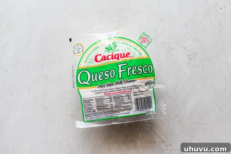 Queso Fresco A Fresh Cheese Deep Dive 3 Queso Fresco by Cacique in its retail packaging, showcasing a popular brand.
