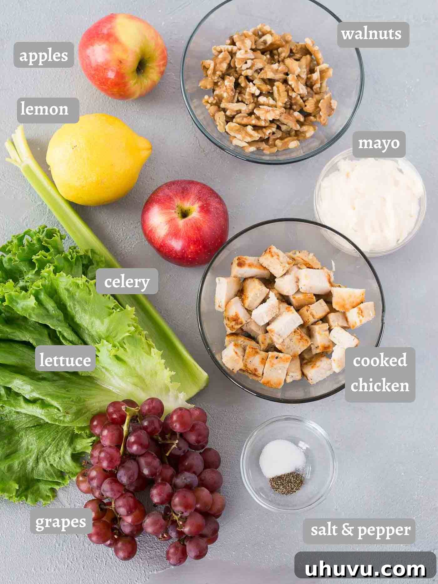 Chicken Waldorf Delight 4 chicken waldorf salad ingredients