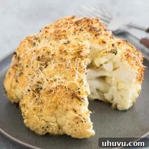 whole roasted cauliflower