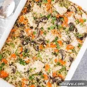 easy chicken and rice bake