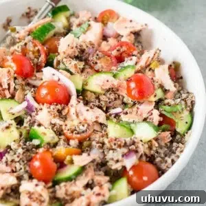 quinoa salmon salad main image