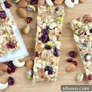 Healthy Homemade Granola Bars