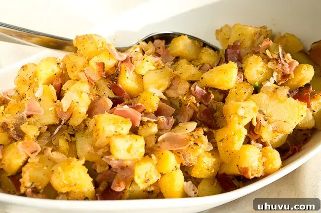 Sizzling Bacon and Crispy Pan Potatoes 4 crispy pan fried potatoes-5