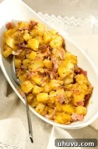 Sizzling Bacon and Crispy Pan Potatoes 5 crispy pan fried potatoes