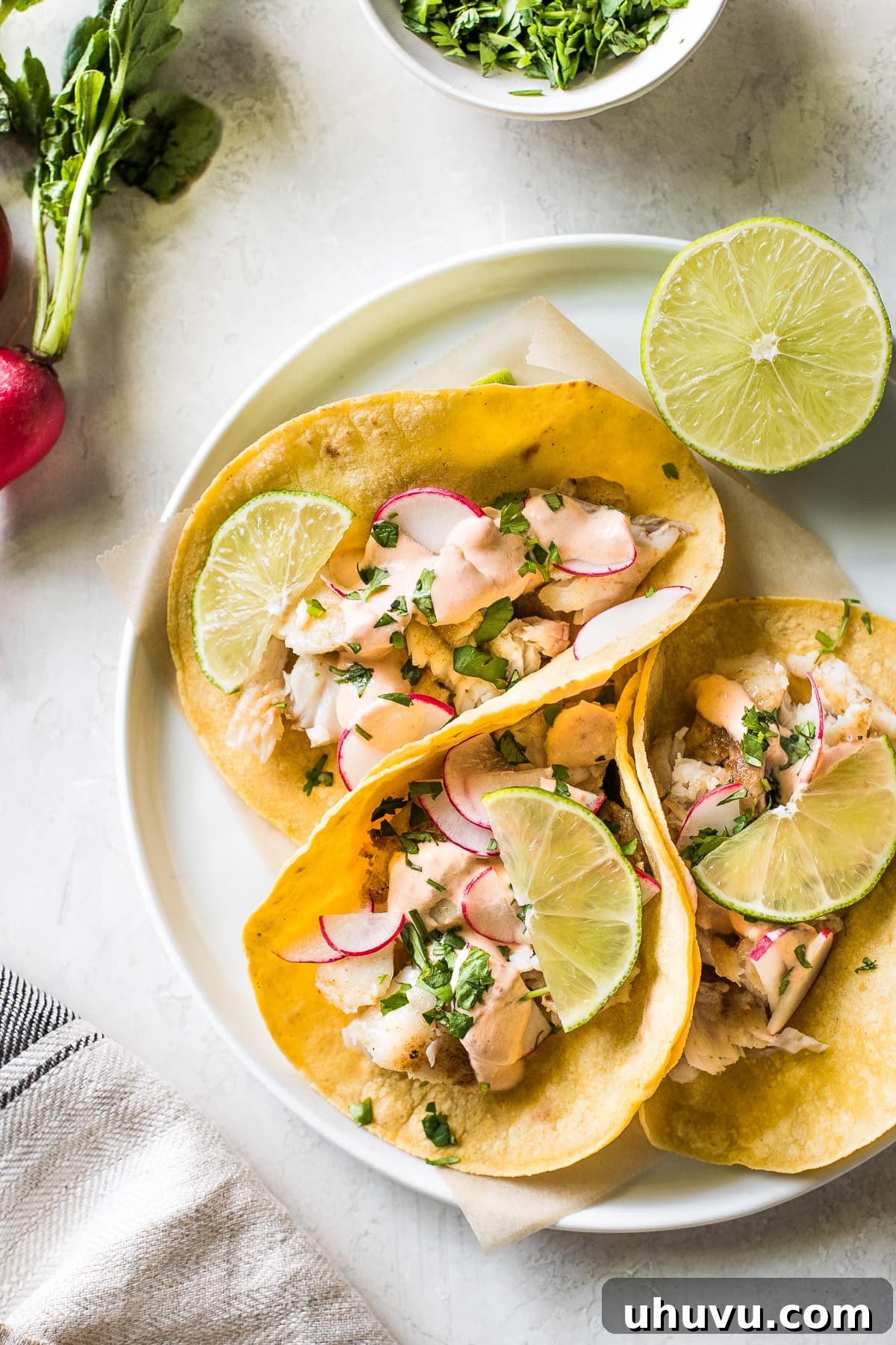 Isabel Eats Culinary Showdown 3 Delicious Tilapia Fish Tacos with Chipotle Lime Sauce