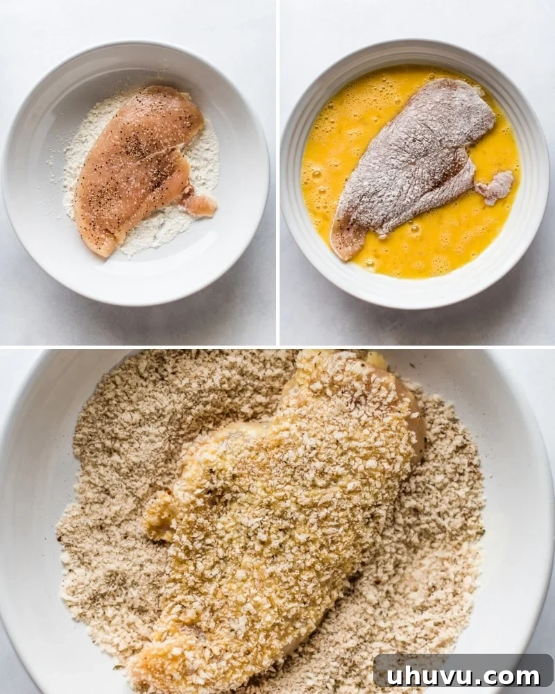 How to make Milanesa de Pollo step by step