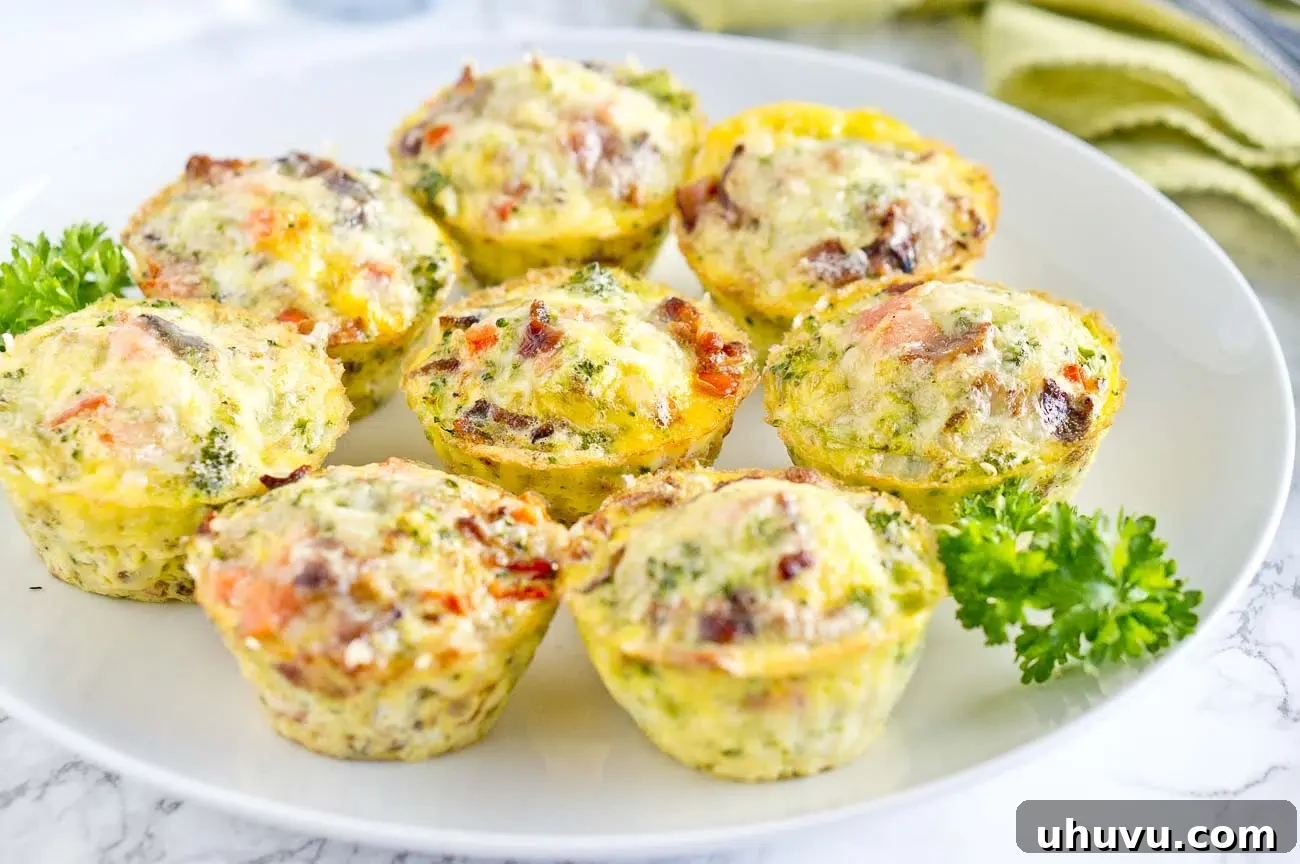 healthy breakfast muffins cooling on a wire rack