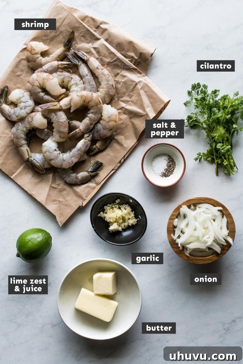 Mexican Garlic Butter Shrimp 3 Ingredients in Camarones al Mojo de Ajo