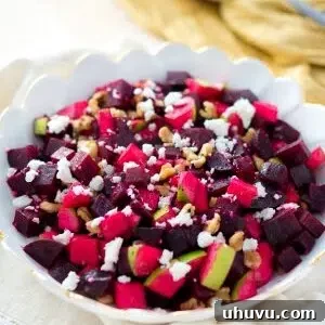 Roasted Beet and Apple Salad