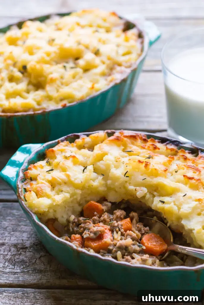 15 Cozy Comfort Meals Made Simple 4 Easy Shepherd's Pie Recipe - A hearty bake with ground meat, vegetables, and a mashed potato topping.