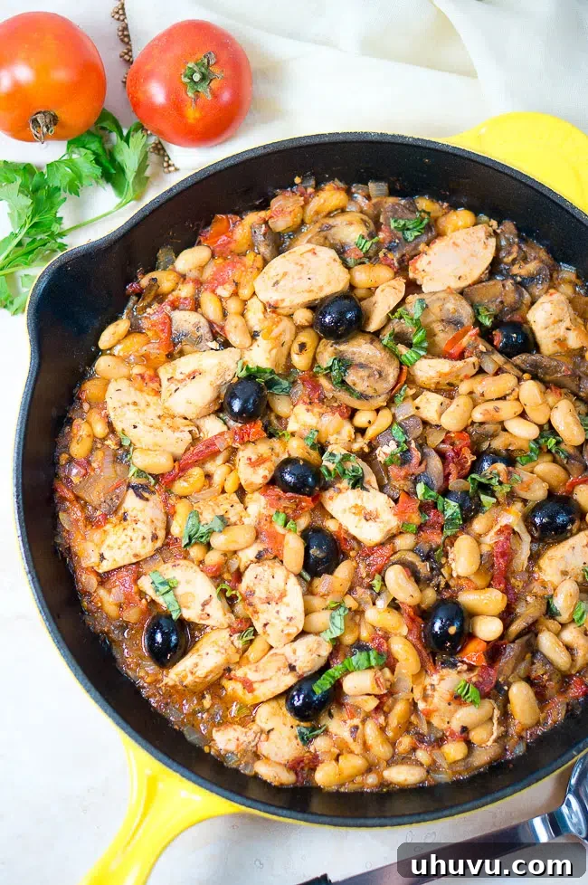 15 Cozy Comfort Meals Made Simple 5 One Skillet Tuscan Chicken - A creamy chicken dish with sun-dried tomatoes and spinach, all in one pan.