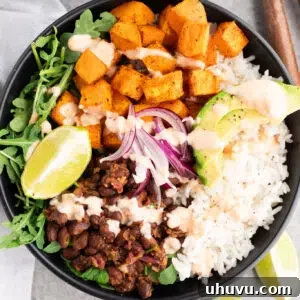 Vibrant Sweet Potato Black Bean Bowls 12 healthy sweet potato black bean bowls