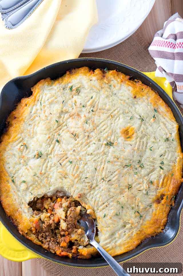 One-Pot Skillet Shepherd's Pie 6 Easy Skillet Shepherd's Pie