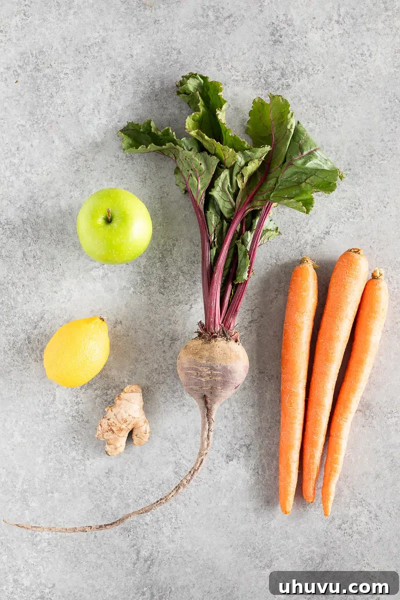 apple beet carrot juice ingredients