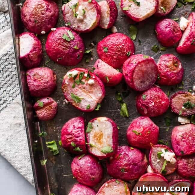 Easy Roasted Radishes