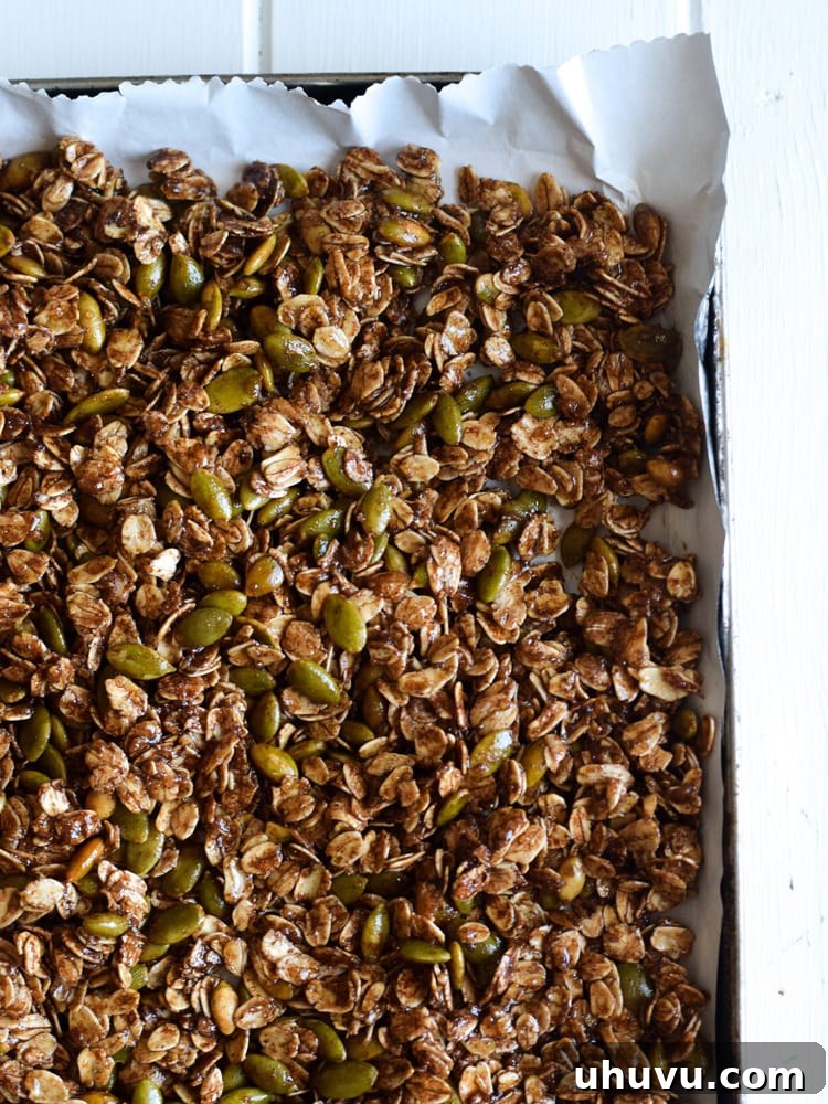 Aztec Chocolate Pepita Granola 4 A tablet of Abuelita Mexican chocolate, the key ingredient for this unique homemade granola, featuring its distinctive packaging and granular texture before being ground into powder.