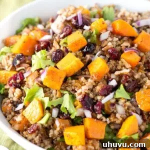 Delicious Harvest Butternut Squash Quinoa Salad