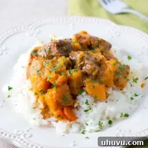 Beef and Butternut Squash stew