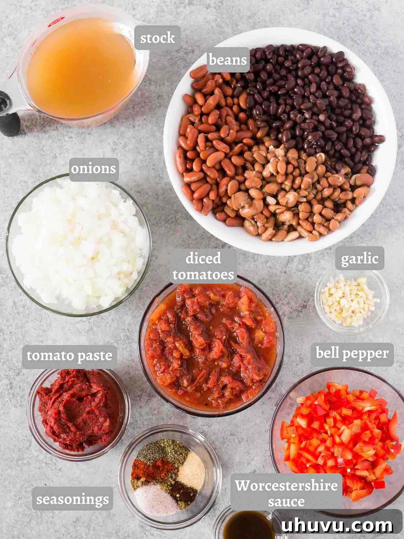 Hearty Instant Pot Chili 4 ingredients for chili