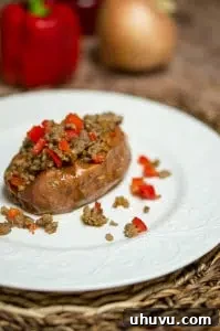 stuffed sweet potato