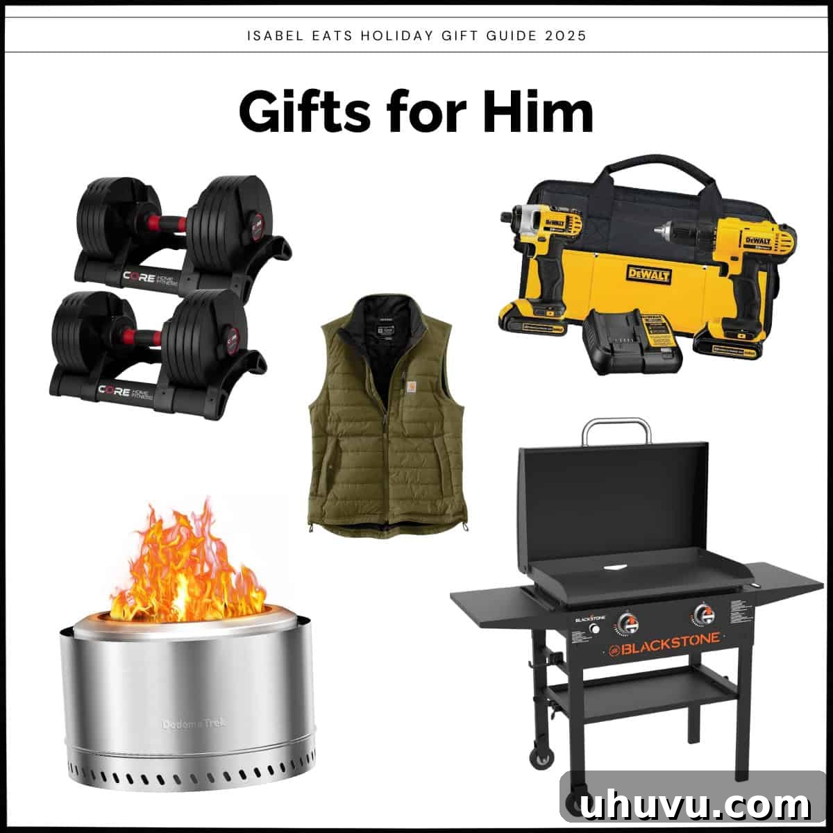 Top Gifts for the 2025 Holiday Season 5 A collection of practical tools and outdoor gear, ideal for gifts for him.