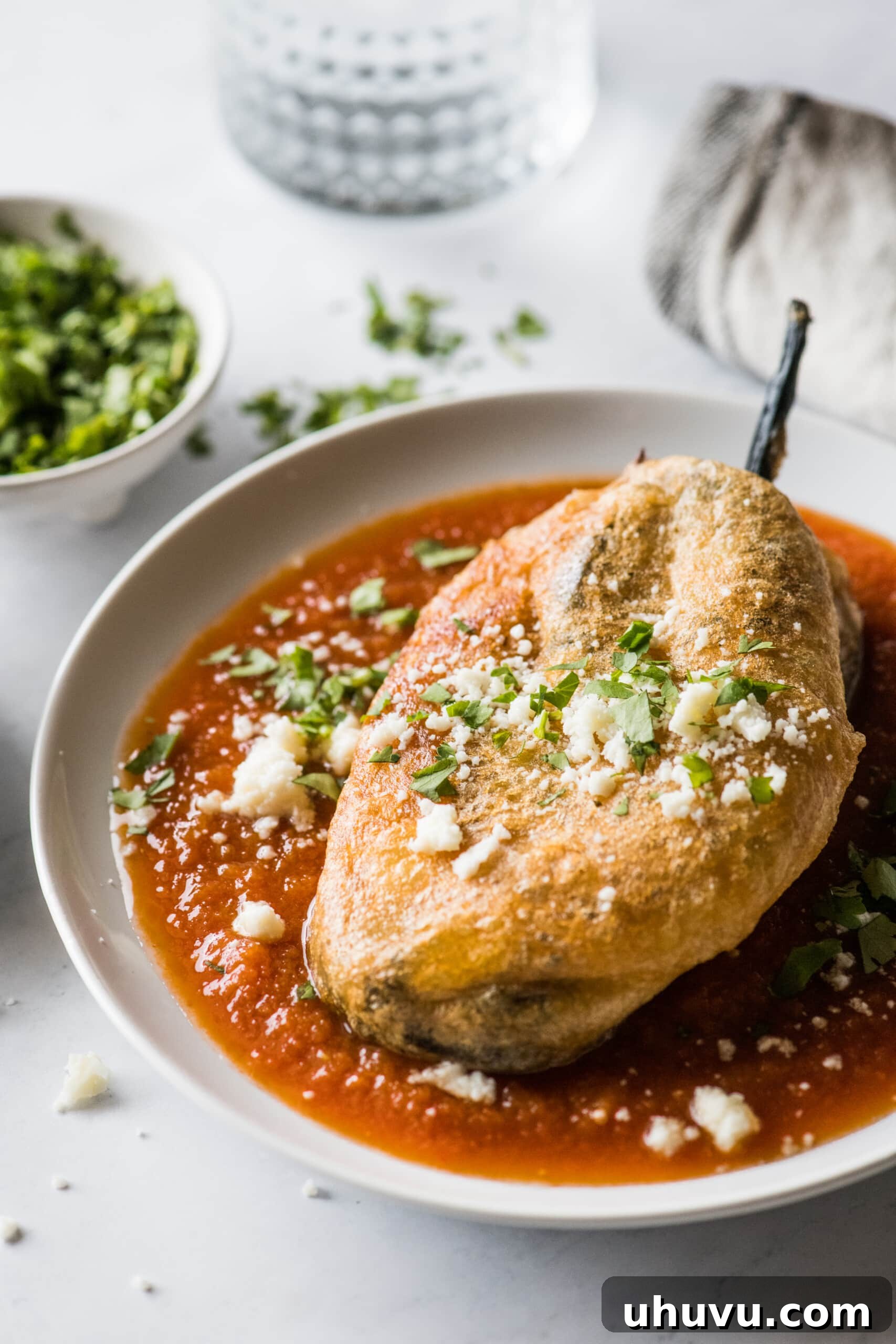 Vibrant Veggie Mexican Feasts 12 Chile relleno recipe | 25 Vegetarian Mexican Recipes